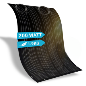 200W doitBau Flexibles Solarmodul DB200FLEX FullBlack