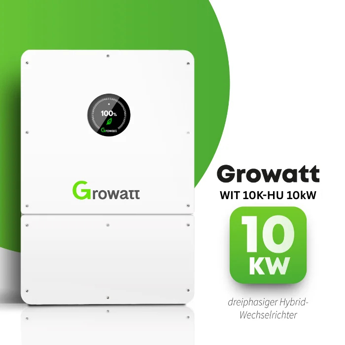 Growatt WIT 10K-X-HU 10 kW dreiphasig Hybrid-Wechselrichter