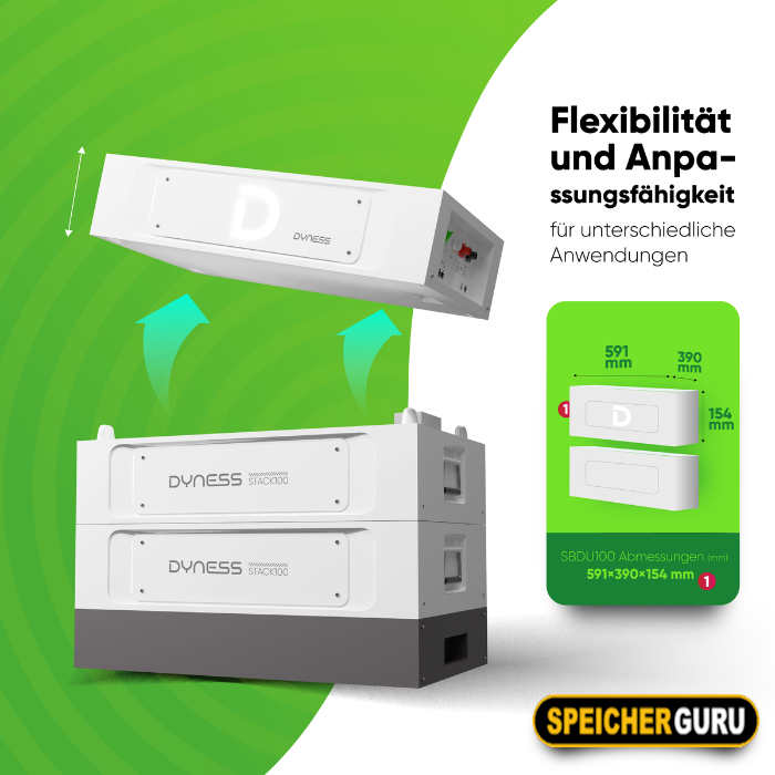 Dyness Stack100 - S51100 5.12 kWh Batteriemodul – Bild 3