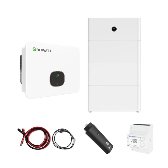 Growatt Komplettset MID 12KTL3-XH 12kW Hybridwechselrichter 3-phasig & APX 15.0P Solarspeicher 15kWh