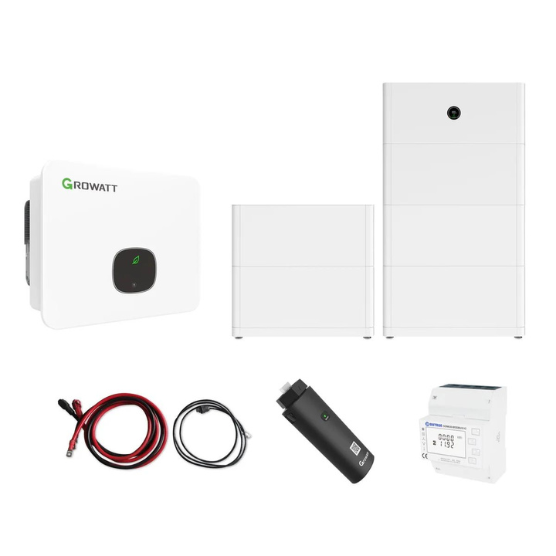 Growatt Komplettset MID 25KTL3-XH 25kW Hybridwechselrichter & APX 25.0P Solarspeicher 25kWh