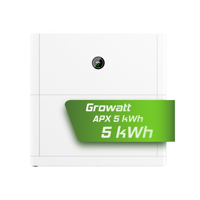 5 kWp PV-Komplettanlage mit Growatt Hybrid & APX Hochvolt-Speicher (Optional) | Bifazial Fullblack Solarmodule – Bild 3