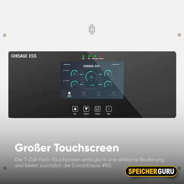Chisage ESS 8kW Hybrid Wechselrichter Mars-8G2-LE Niedervolt – Bild 10