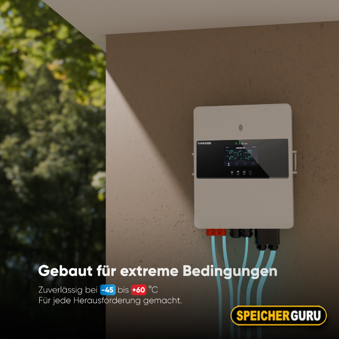 Chisage ESS 8kW Hybrid Wechselrichter Mars-8G2-LE Niedervolt – Bild 12