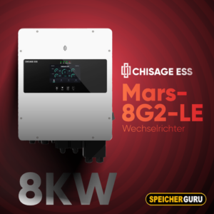 Chisage ESS 8kW Hybrid Wechselrichter Mars-8G2-LE Niedervolt