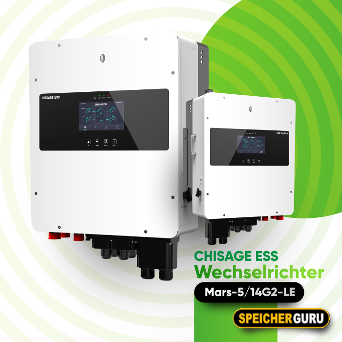 Chisage ESS 8kW Hybrid Wechselrichter Mars-8G2-LE Niedervolt – Bild 6