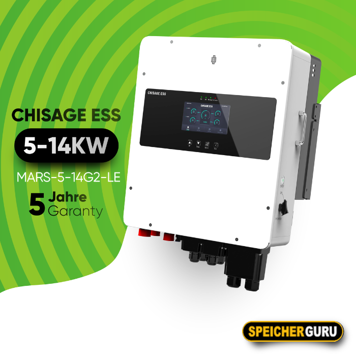 Chisage ESS 8kW Hybrid Wechselrichter Mars-8G2-LE Niedervolt – Bild 7