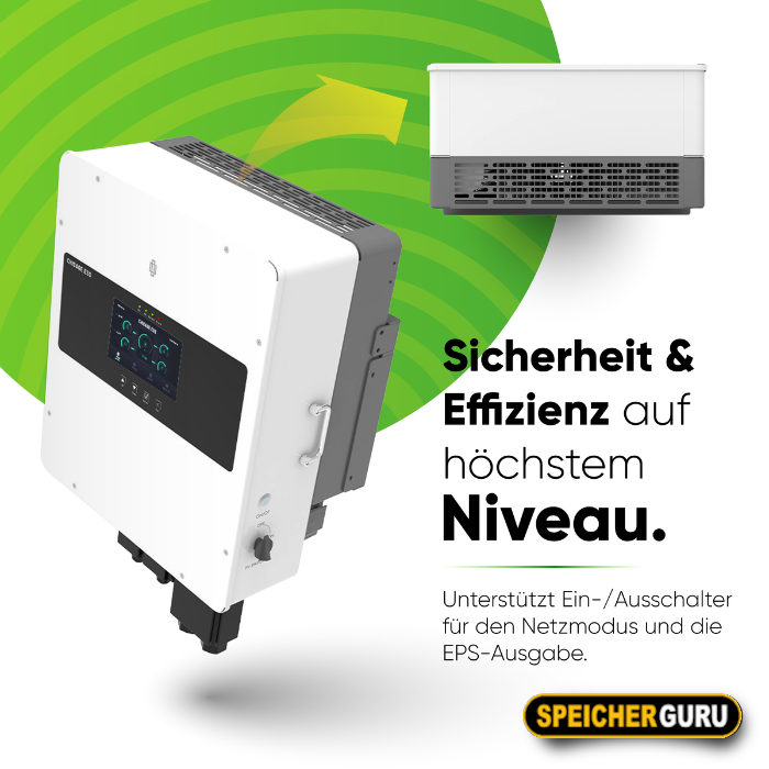 Chisage ESS 8kW Hybrid Wechselrichter Mars-8G2-LE Niedervolt – Bild 8