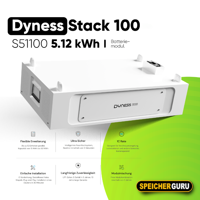 Dyness Stack100 – 20,48 kWh Hochvoltspeicher – Bild 3