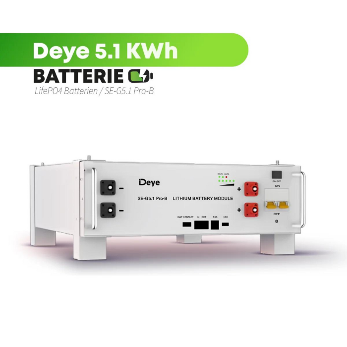 5 kW Solaranlage mit Speicher – JA Solar Module, Deye Hybrid-Wechselrichter & Deye SE-G5.1 Speicher – Bild 4