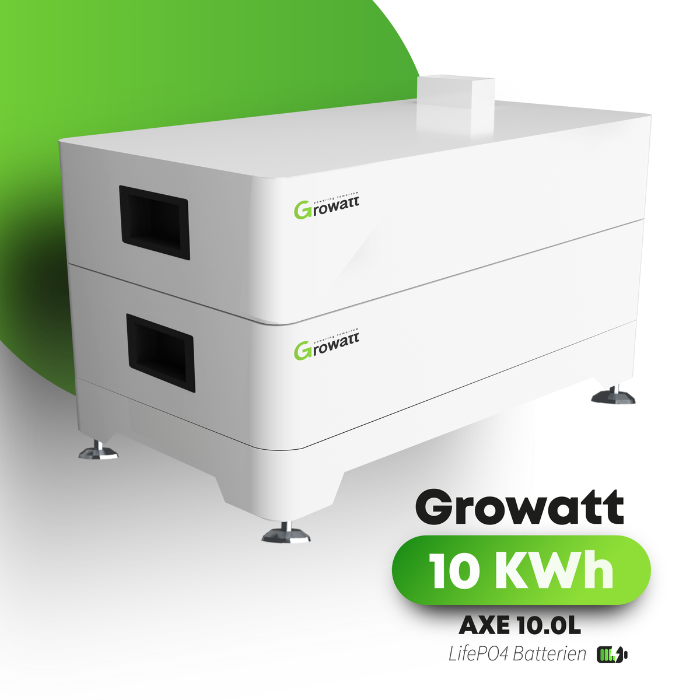Growatt AXE 10.0L - Inkl. Zubehör und Verkabelung
