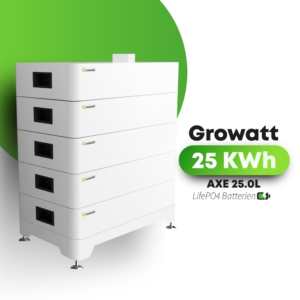 Growatt AXE 25.0L - Inkl. Zubehör und Verkabelung