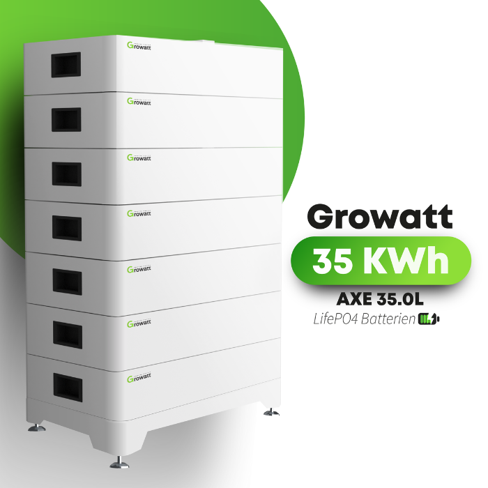 Growatt AXE 35.0L - Inkl. Zubehör und Verkabelung