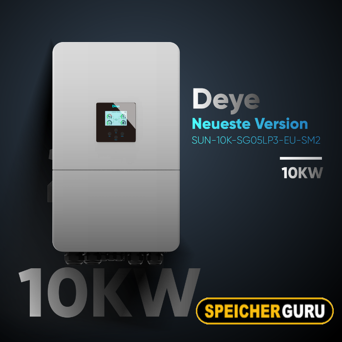 Deye/Pytes Komplettset 10 kW Hybridwechselrichter & 15 kWh Batteriespeicher (SUN-10K-SG05LP3-EU-SM2 & E-BOX-48100R 5,12 kWh) – Bild 2