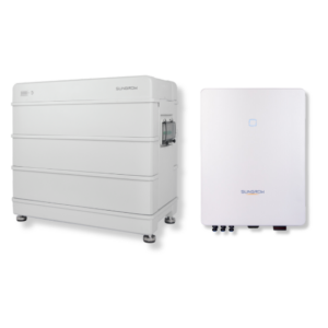 Sungrow SH08.0RT 8kW Hybridwechselrichter mit 9,6kW Sungrow SBR096 Speicher