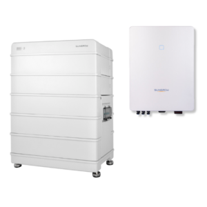 Sungrow SH10.0RT 10kW Hybridwechselrichter mit 16 kW Sungrow SBR160 Speicher