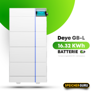 Deye GB-L-16.32 kWh Hochvoltspeicher Set