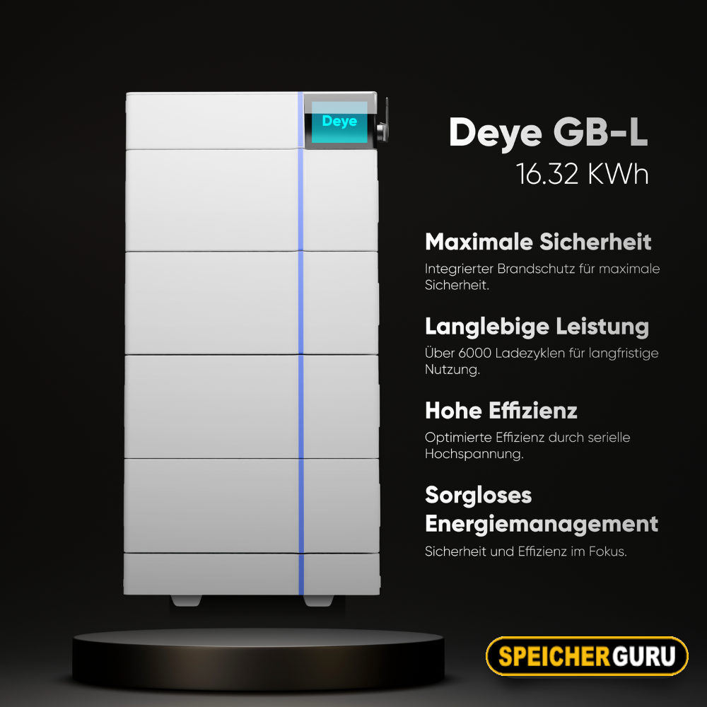 Deye GB-L-16.32 kWh Hochvoltspeicher Set – Bild 5