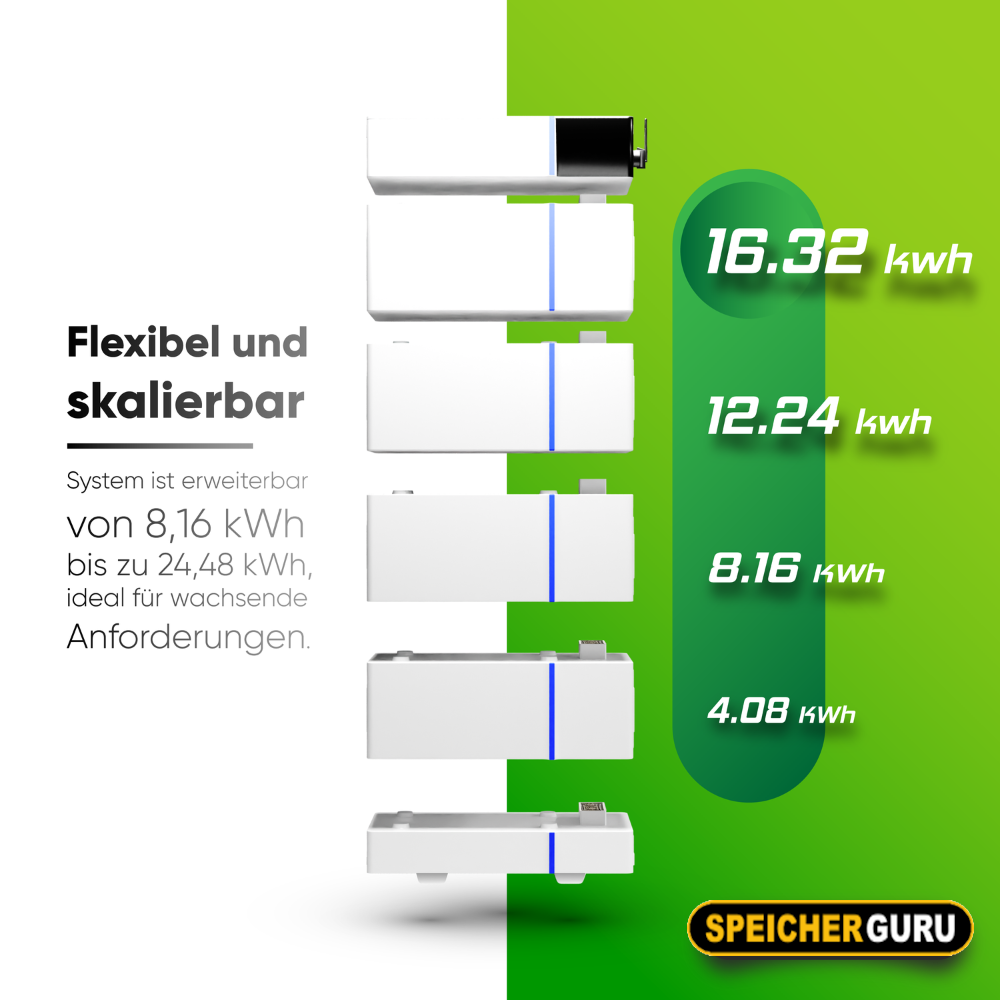 Deye GB-L-16.32 kWh Hochvoltspeicher Set – Bild 7