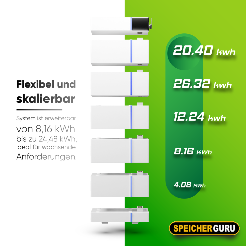 Deye GB-L-20.40 kWh Hochvoltspeicher Set – Bild 7