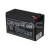 V-TAC 12V 7Ah Blei-Säure-Batterie VRLA AGM T1 – 12V 7Ah Frontalansicht