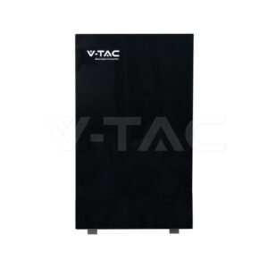V-TAC VT-5120B 5,12 kWh LiFePO₄ Batteriespeicher in schwarz — 1. Produktansicht