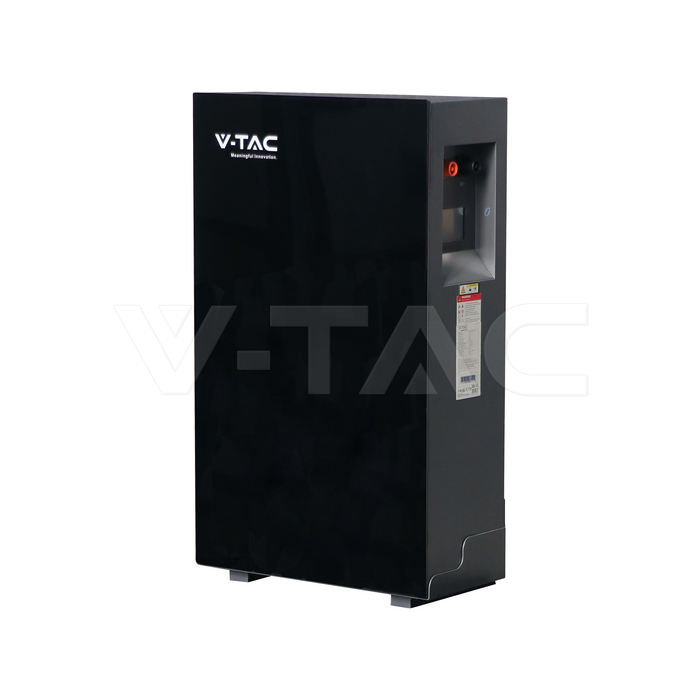 V-TAC VT-5120B 5,12 kWh LiFePO₄ Batteriespeicher in schwarz — 2. Produktansicht