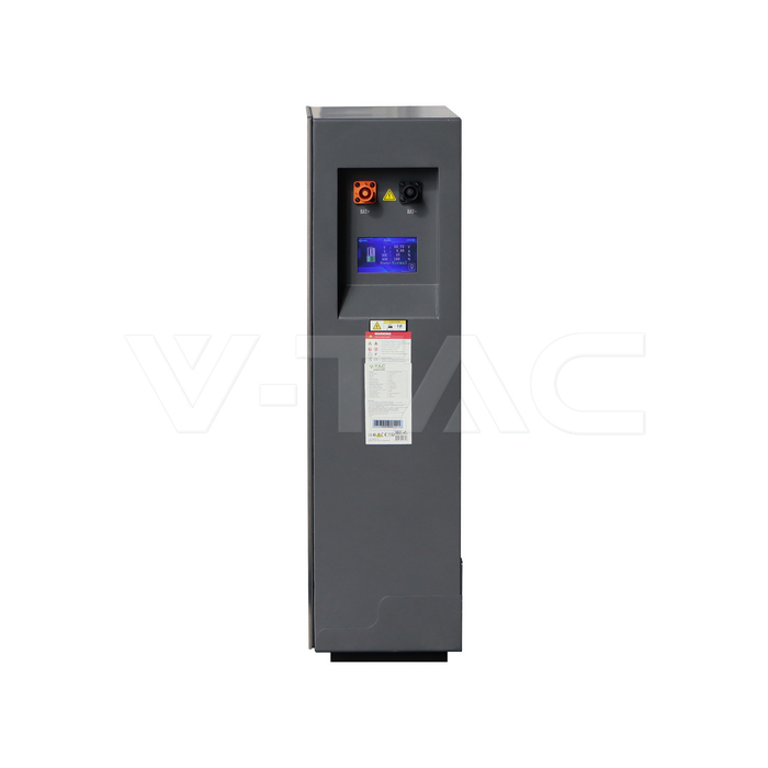V-TAC VT-5120B 5,12 kWh LiFePO₄ Batteriespeicher in schwarz — 3. Produktansicht