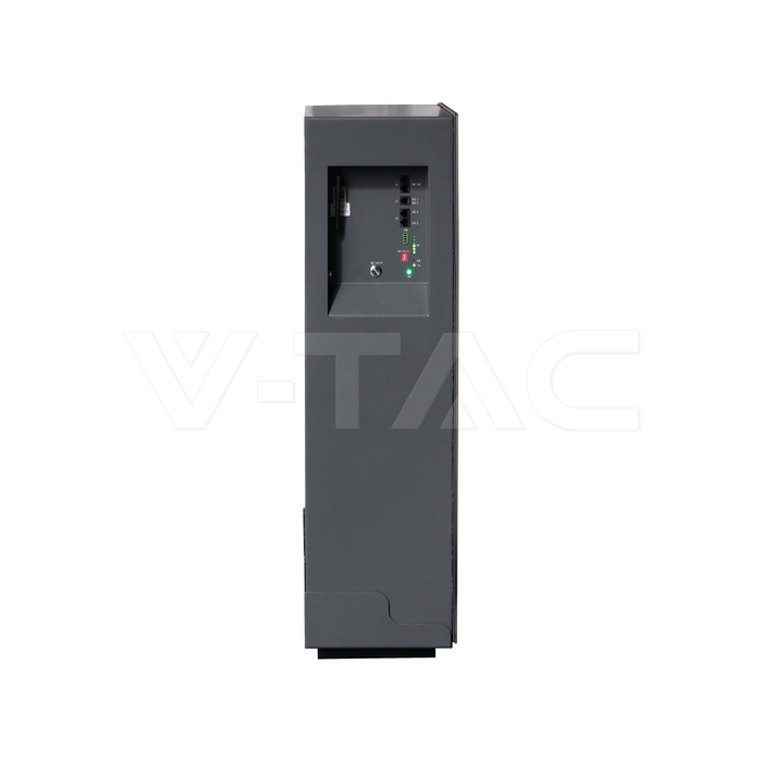 V-TAC VT-5120B 5,12 kWh LiFePO₄ Batteriespeicher in schwarz — 4. Produktansicht